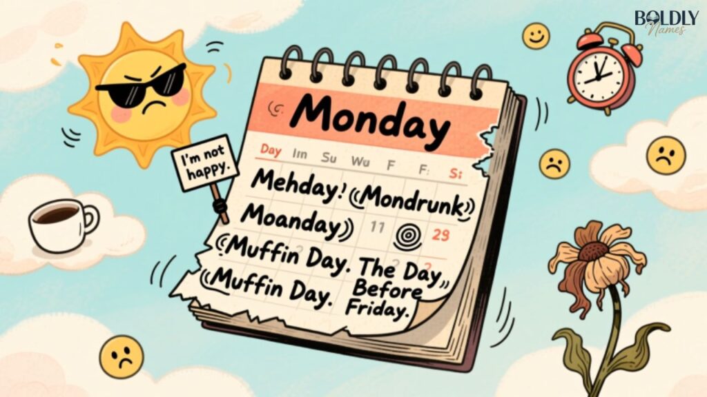 Funny Names for Monday