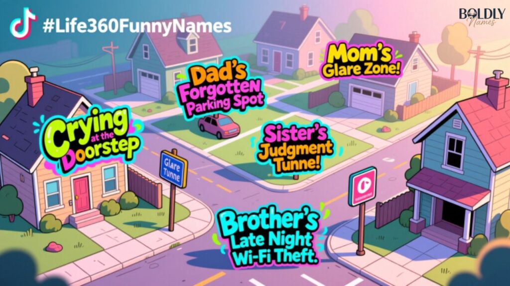 Funny Names for Places on Life360 TikTok