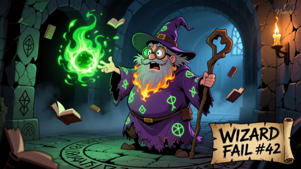 Funny Wizard Names Dark and Darker