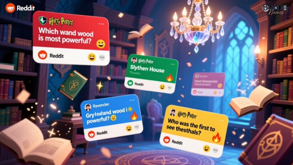 Harry Potter Trivia Team Names Reddit