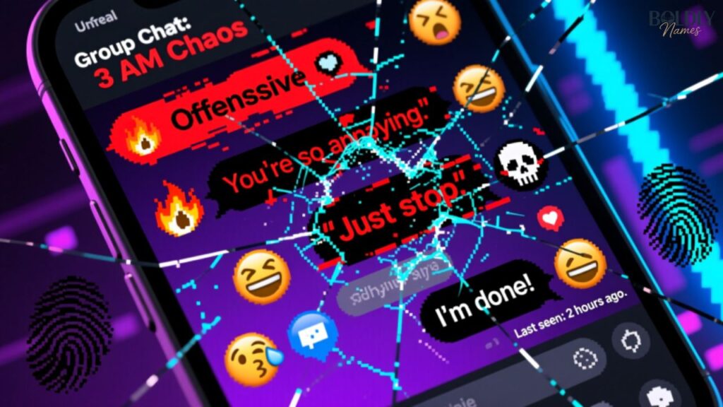 Offensive Group Chat Names Instagram