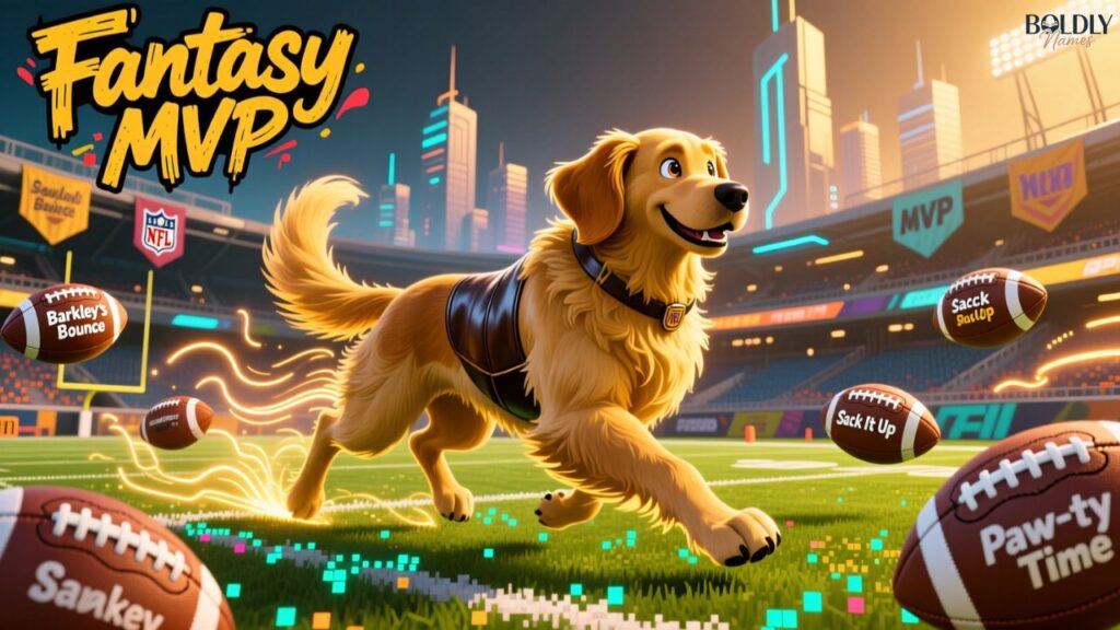 Punny Saquon Barkley Fantasy Names