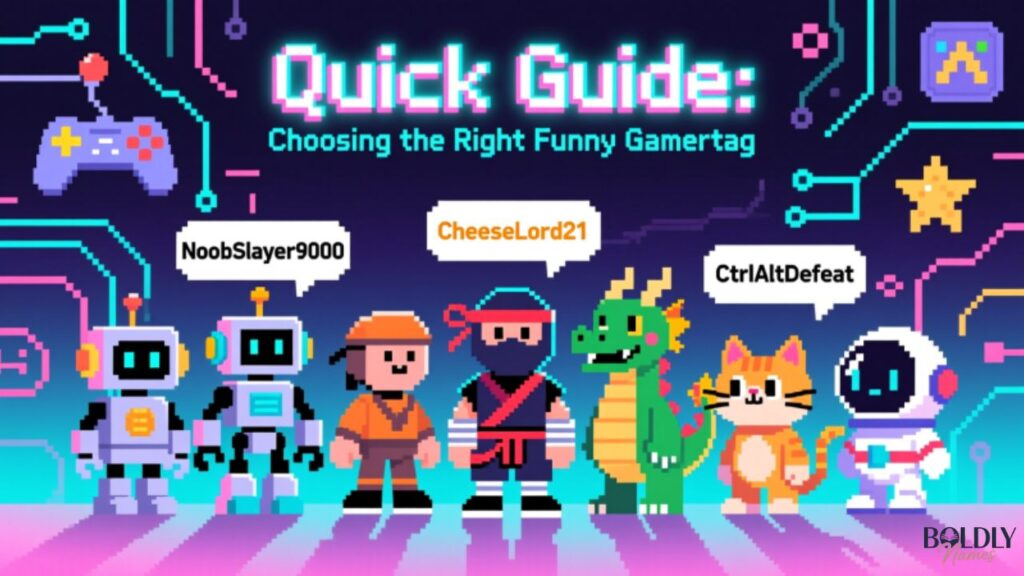 Quick Guide: Choosing the Right Funny Gamertag
