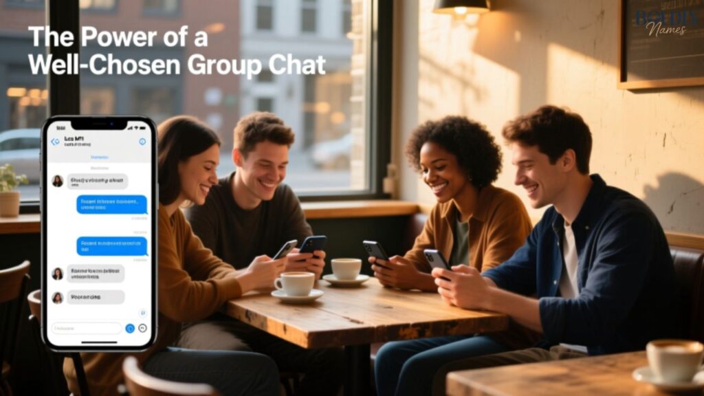 The Power of a Well-Chosen Inappropriate Group Chat Name