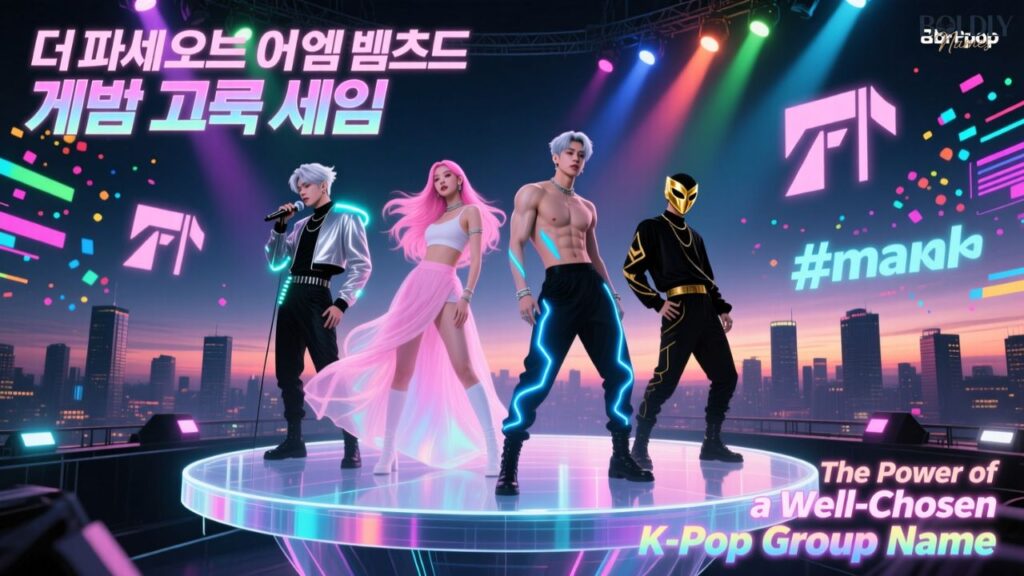 The Power of a Well-Chosen K-pop Group Name