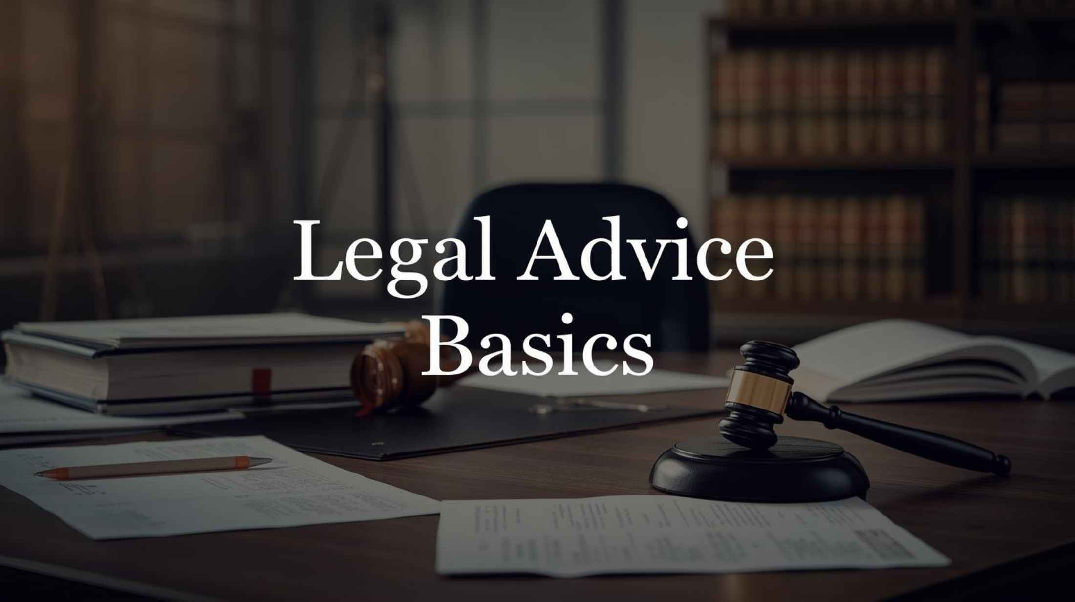 Legal Advice Basics