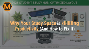 Why Your Study Space is Killing Your Productivity (And How to Fix It)